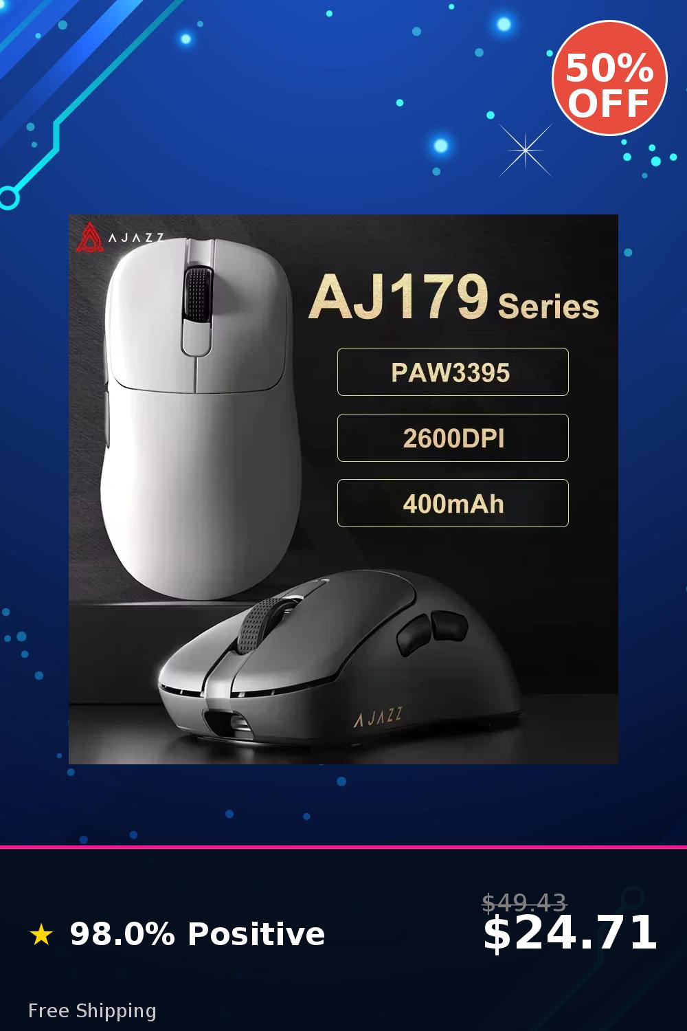 AJAZZ AJ179 PRO: The  PAW3395 Beast That Shreds the Competition