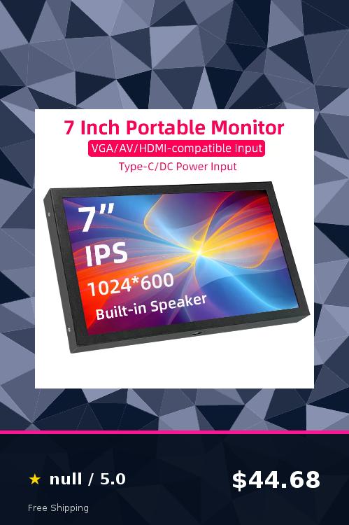 Stop Letting Amazon Pickpocket Your Wallet for a Simple 7-Inch Monitor